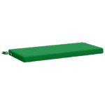 vidaXL Vankúš na lavičku SOEST 100% polyester Zelená 60 x 40 x 5 cm – Obrázok 2