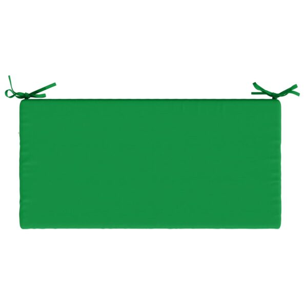 vidaXL Vankúš na lavičku SOEST 100% polyester Zelená 60 x 40 x 5 cm – Obrázok 6