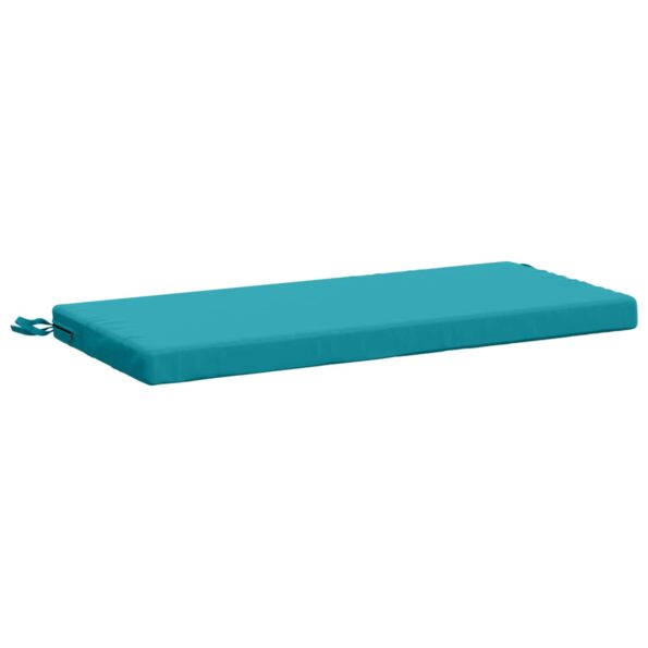 vidaXL Vankúš na lavičku SOEST 100% polyester Tyrkysová 60 x 40 x 5 cm – Obrázok 2
