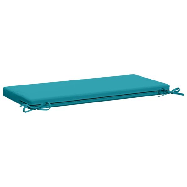 vidaXL Vankúš na lavičku SOEST 100% polyester Tyrkysová 60 x 40 x 5 cm – Obrázok 5