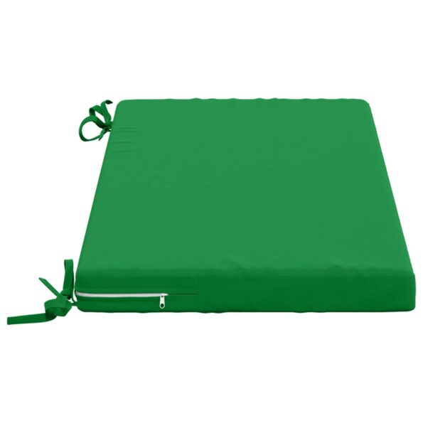 vidaXL Vankúš na lavičku SOEST 100% polyester Zelená 80 x 40 x 5 cm – Obrázok 4