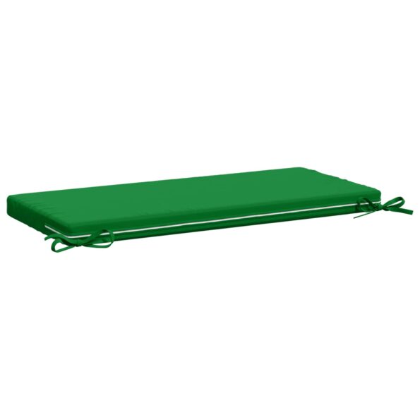 vidaXL Vankúš na lavičku SOEST 100% polyester Zelená 80 x 40 x 5 cm – Obrázok 5