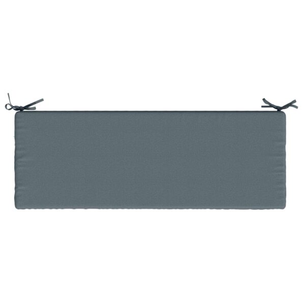 vidaXL Vankúš na lavičku SOEST 100% polyester Modrá 100 x 40 x 5 cm – Obrázok 6