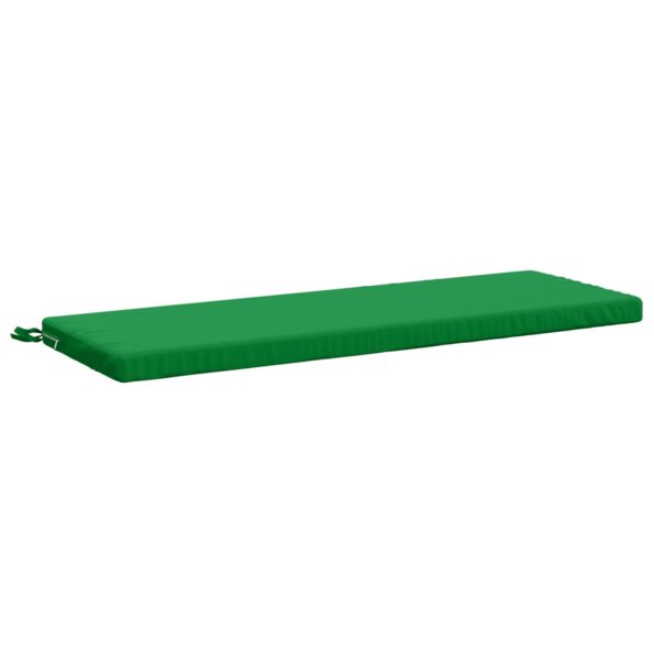 vidaXL Vankúš na lavičku SOEST 100% polyester Zelená 110 x 40 x 5 cm – Obrázok 2