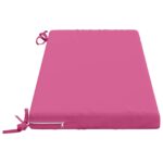 vidaXL Vankúš na lavičku SOEST 100% polyester Ružová 110 x 40 x 5 cm – Obrázok 4
