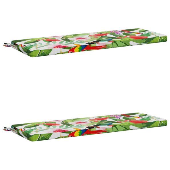 vidaXL 2-dielne podušky na lavicu SOEST 2 ks 100% polyester – Obrázok 2