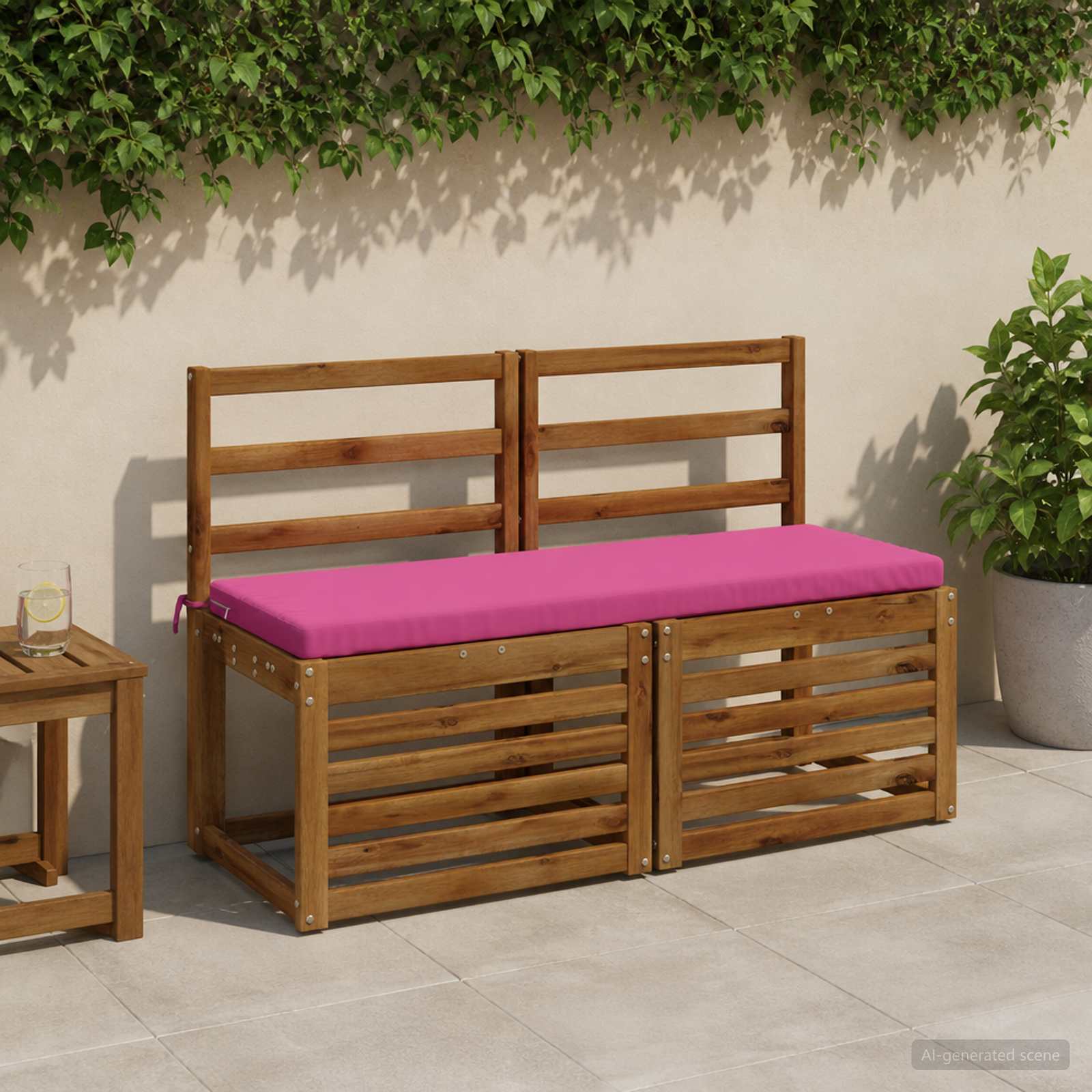948896_1.jpg vidaXL Vankúš na lavičku SOEST 100% polyester Ružová 120 x 40 x 5 cm – Obrázok 1