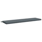 vidaXL Vankúš na lavičku SOEST 100% polyester Modrá 140 x 40 x 5 cm – Obrázok 2