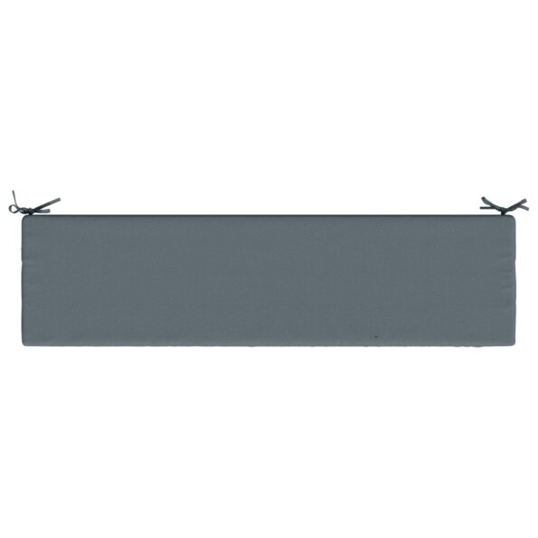 vidaXL Vankúš na lavičku SOEST 100% polyester Modrá 140 x 40 x 5 cm – Obrázok 6