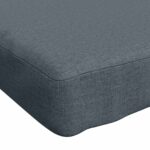 vidaXL Vankúš na lavičku SOEST 100% polyester Modrá 140 x 40 x 5 cm – Obrázok 7
