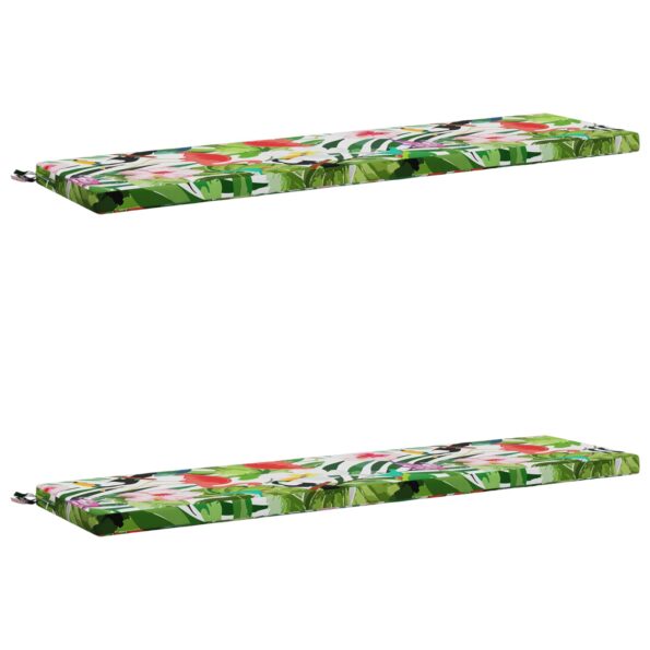 vidaXL 2-dielne podušky na lavicu SOEST 2 ks 100% polyester – Obrázok 2