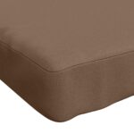 vidaXL Vankúš na lavičku SOEST 100% polyester Sivohnedá – Obrázok 7