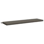 vidaXL Vankúš na lavičku SOEST 100% polyester Sivá 150 x 40 x 5 cm – Obrázok 2