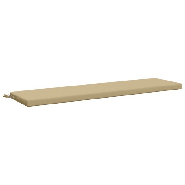 vidaXL Vankúš na lavičku SOEST 100% polyester Béžová 150 x 40 x 5 cm – Obrázok 2