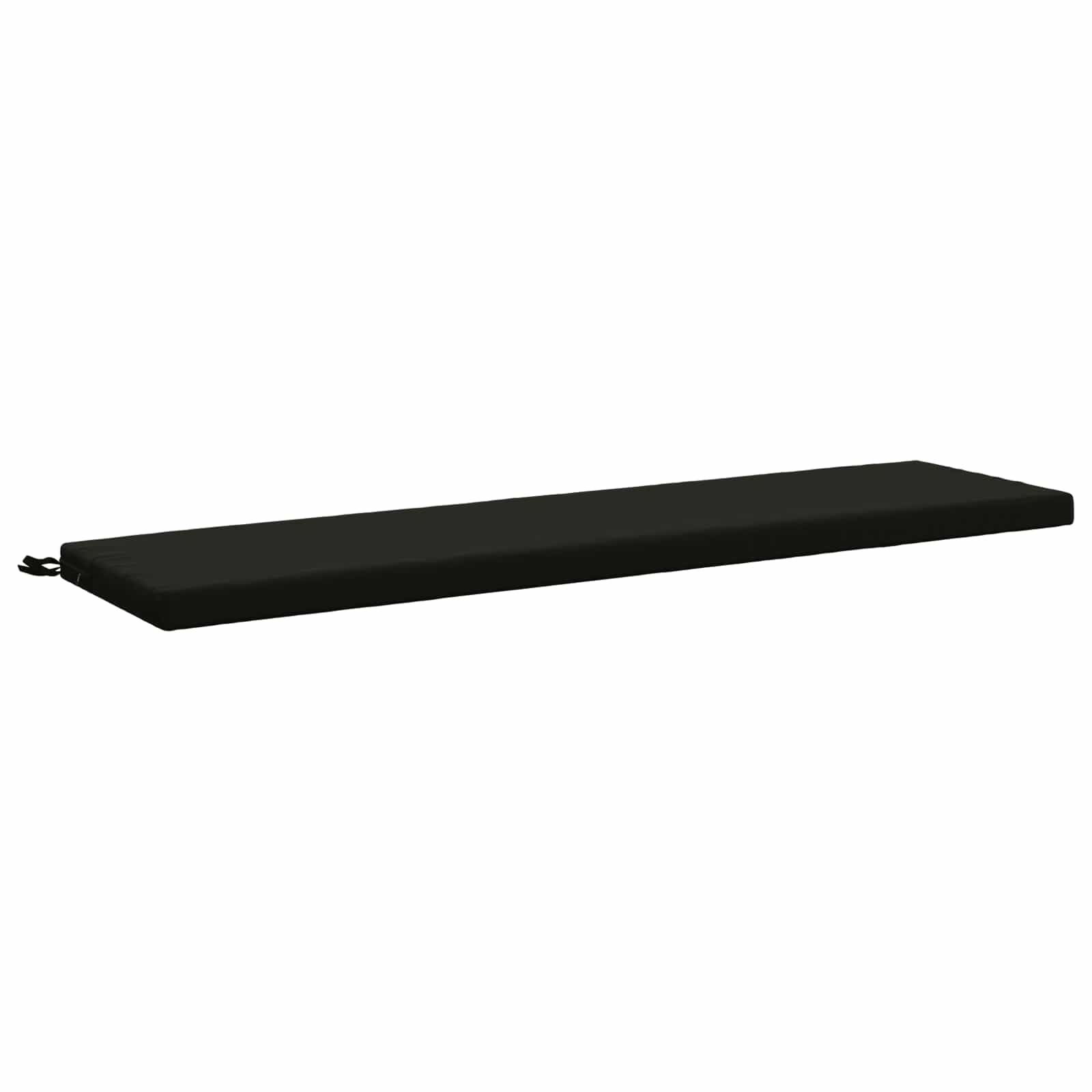 948994_1.jpg vidaXL Vankúš na lavičku SOEST 100% polyester Čierna 150 x 40 x 5 cm – Obrázok 1