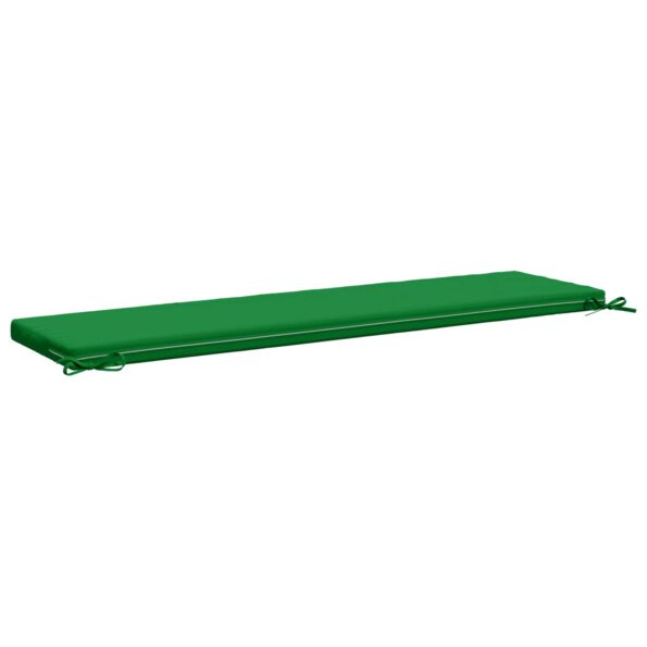 vidaXL Vankúš na lavičku SOEST 100% polyester Zelená 160 x 40 x 5 cm – Obrázok 5