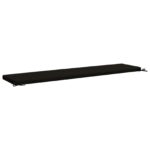 vidaXL Vankúš na lavičku SOEST 100% polyester Čierna 170 x 40 x 5 cm – Obrázok 5