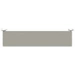 vidaXL Vankúš na lavičku SOEST 100% polyester Sivá 170 x 40 x 5 cm – Obrázok 6