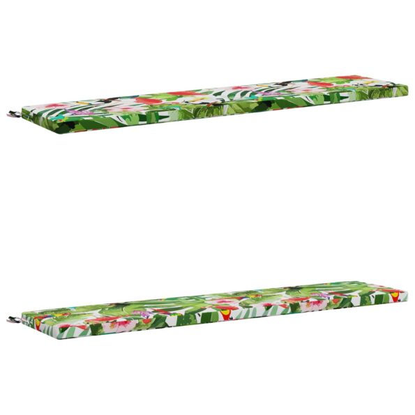 vidaXL 2-dielne podušky na lavicu SOEST 2 ks 100% polyester – Obrázok 2