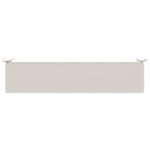 vidaXL Vankúš na lavičku SOEST 100% polyester Biela 200 x 40 x 5 cm – Obrázok 6