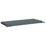 vidaXL Vankúš na lavičku SOEST 100% polyester Modrá 110 x 50 x 5 cm – Obrázok 5