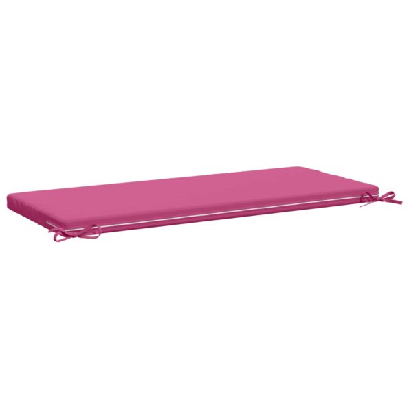 vidaXL Vankúš na lavičku SOEST 100% polyester Ružová 110 x 50 x 5 cm – Obrázok 5