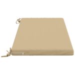vidaXL Vankúš na lavičku SOEST 100% polyester Béžová 120 x 50 x 5 cm – Obrázok 4