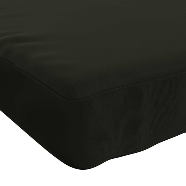 vidaXL 2-dielne podušky na lavicu SOEST 2 ks 100% polyester Čierna – Obrázok 8