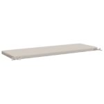 vidaXL Vankúš na lavičku SOEST 100% polyester Biela 140 x 50 x 5 cm – Obrázok 5