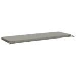 vidaXL Vankúš na lavičku SOEST 100% polyester Sivá 140 x 50 x 5 cm – Obrázok 5