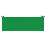 vidaXL Vankúš na lavičku SOEST 100% polyester Zelená 140 x 50 x 5 cm – Obrázok 6