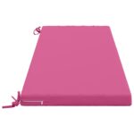 vidaXL Vankúš na lavičku SOEST 100% polyester Ružová 140 x 50 x 5 cm – Obrázok 4