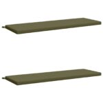 vidaXL 2-dielne podušky na lavicu SOEST 2 ks 100% polyester – Obrázok 2