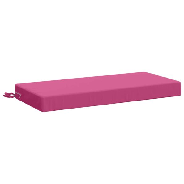 vidaXL Vankúš na lavičku SOEST 100% polyester Ružová 60 x 40 x 8 cm – Obrázok 2