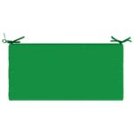 vidaXL Vankúš na lavičku SOEST 100% polyester Zelená 80 x 40 x 8 cm – Obrázok 6