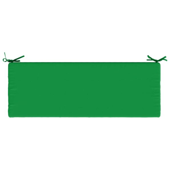 vidaXL Vankúš na lavičku SOEST 100% polyester Zelená 100 x 40 x 8 cm – Obrázok 6