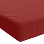 vidaXL Vankúš na lavičku SOEST 100% polyester Víno červené – Obrázok 7