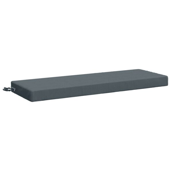 vidaXL Vankúš na lavičku SOEST 100% polyester Modrá 120 x 40 x 8 cm – Obrázok 2