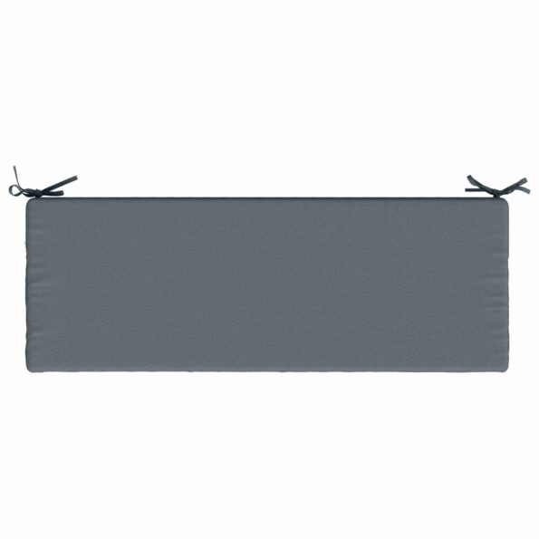 vidaXL Vankúš na lavičku SOEST 100% polyester Modrá 120 x 40 x 8 cm – Obrázok 6