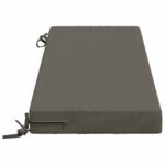 vidaXL 2-dielne podušky na lavicu SOEST 2 ks 100% polyester Sivá – Obrázok 5