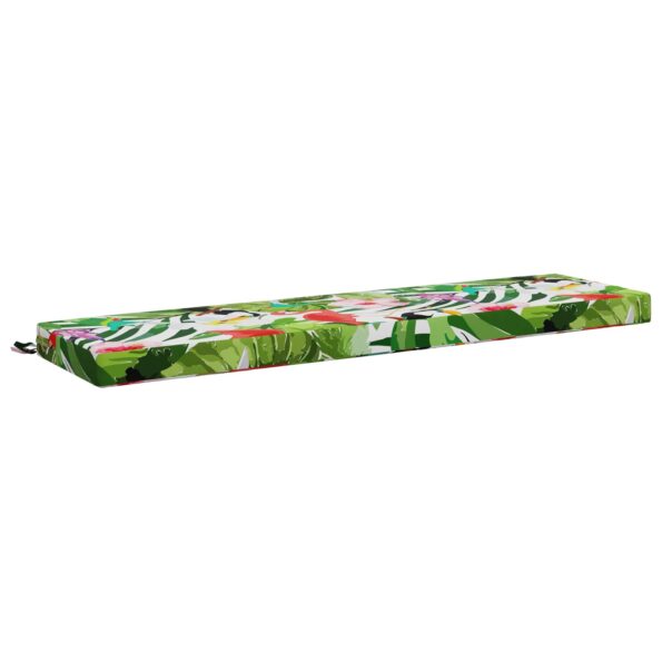 vidaXL Vankúš na lavičku SOEST 100% polyester Viacfarebný – Obrázok 2