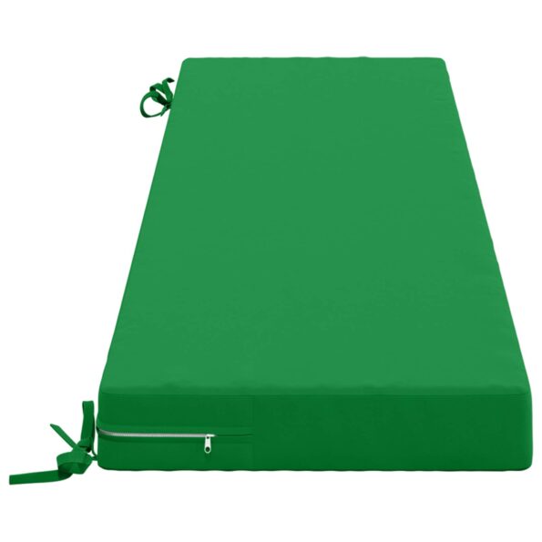 vidaXL Vankúš na lavičku SOEST 100% polyester Zelená 140 x 40 x 8 cm – Obrázok 4