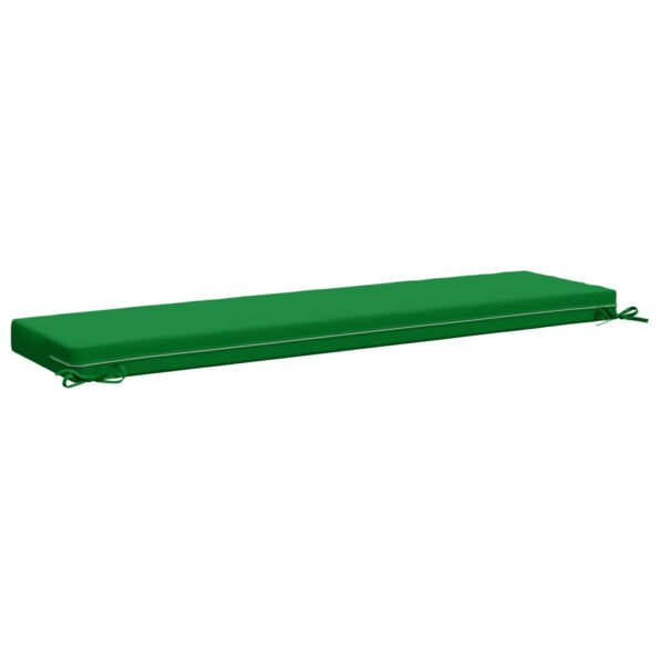 vidaXL Vankúš na lavičku SOEST 100% polyester Zelená 140 x 40 x 8 cm – Obrázok 5
