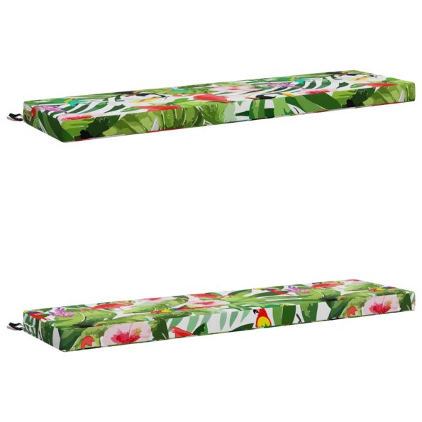vidaXL 2-dielne podušky na lavicu SOEST 2 ks 100% polyester – Obrázok 2