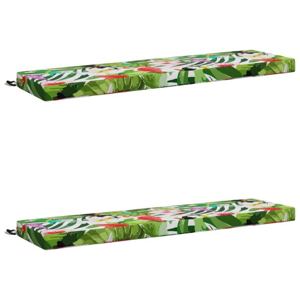 vidaXL 2-dielne podušky na lavicu SOEST 2 ks 100% polyester – Obrázok 2