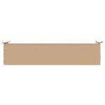 vidaXL Vankúš na lavičku SOEST 100% polyester Piesková 170 x 40 x 8 cm – Obrázok 6