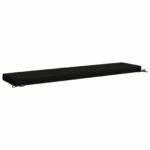 vidaXL Vankúš na lavičku SOEST 100% polyester Čierna 170 x 40 x 8 cm – Obrázok 5