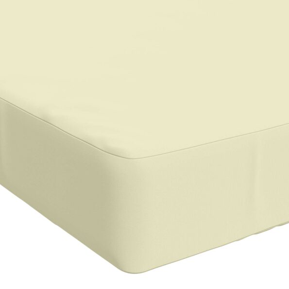 vidaXL Vankúš na lavičku SOEST 100% polyester Krémová 170 x 40 x 8 cm – Obrázok 7