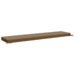 vidaXL Vankúš na lavičku SOEST 100% polyester Sivohnedá – Obrázok 5