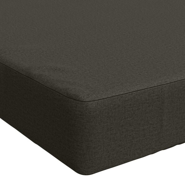 vidaXL Vankúš na lavičku SOEST 100% polyester Antracitová – Obrázok 7